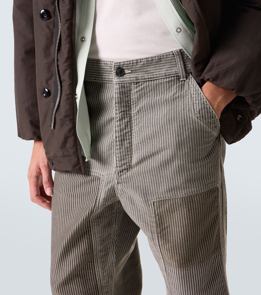 Pantalones anchos Pastoral de algodón a rayas - Visvim - Modalova