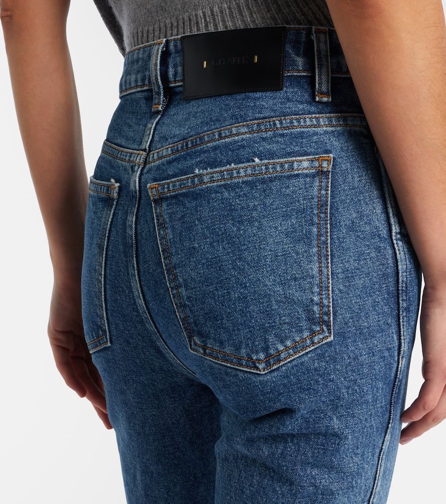 Jeans slim Daria a vita media - Khaite - Modalova