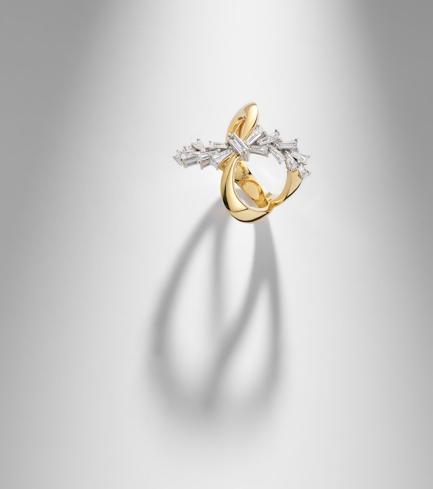 Anillo Golden Strada de oro de 18 ct con diamantes - Yeprem - Modalova