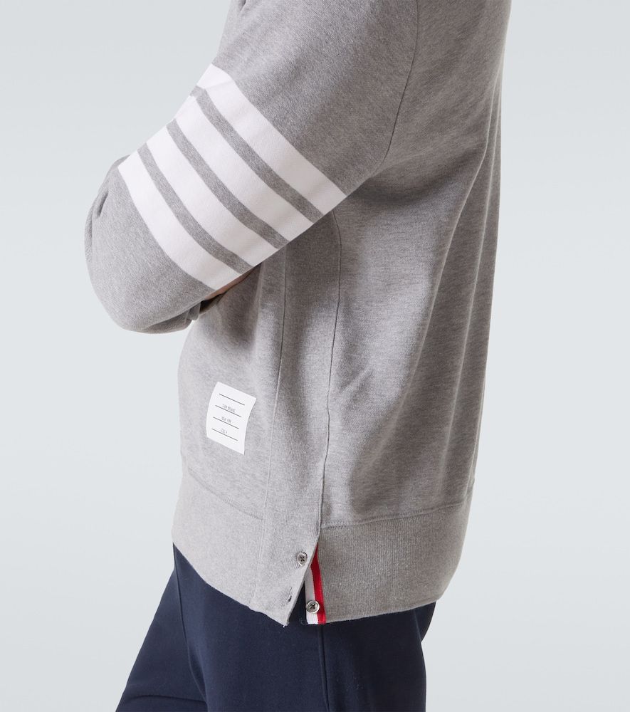 Thom Browne Felpa in cotone 4-Bar - Thom Browne - Modalova