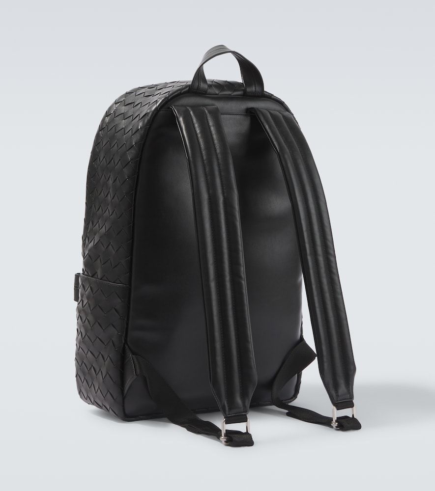 Intrecciato leather backpack - Bottega Veneta - Modalova