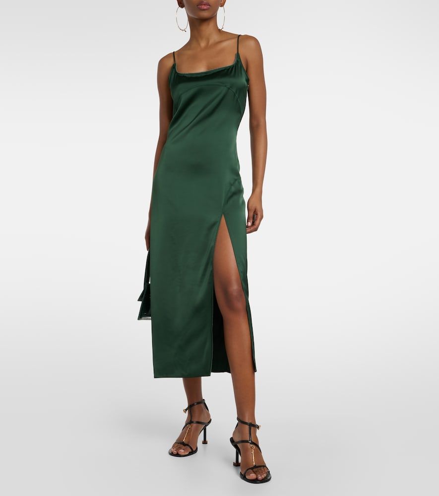 Abito sottoveste La Robe Notte in satin - Jacquemus - Modalova