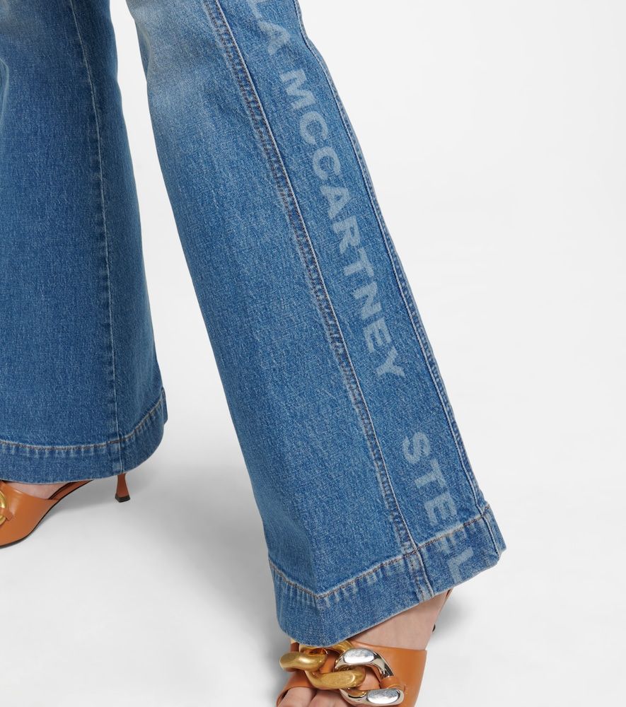 Mid-Rise Flared Jeans - Stella McCartney - Modalova
