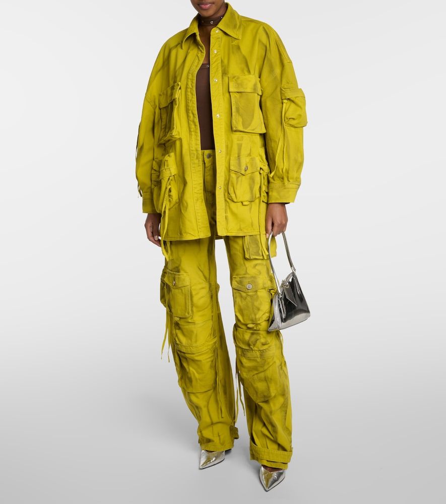 Jeans cargo Fern a vita media - The Attico - Modalova