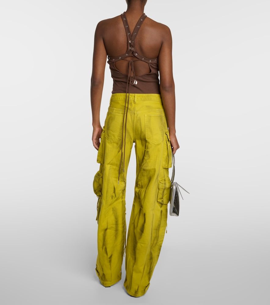 Jeans cargo Fern a vita media - The Attico - Modalova