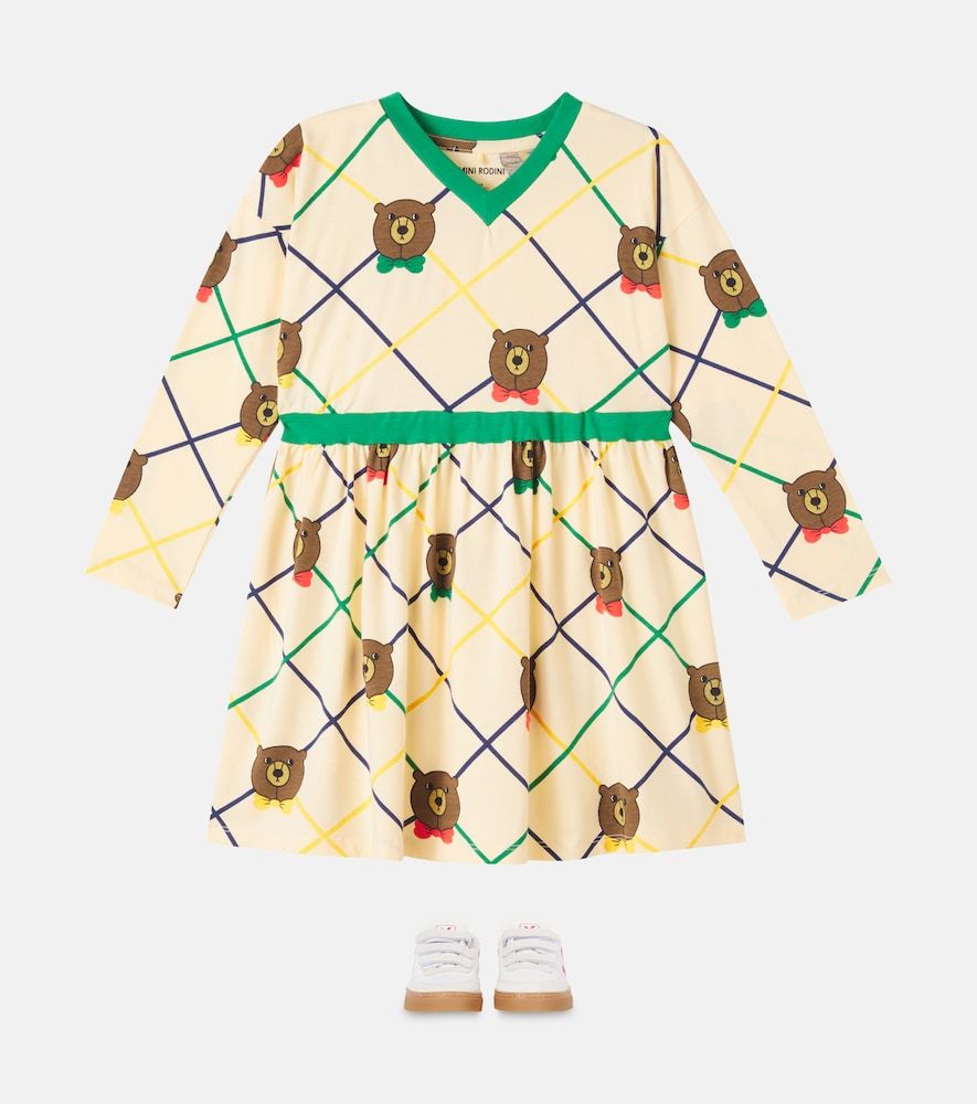 Vestido de jersey en mezcla de algodón - Mini Rodini - Modalova