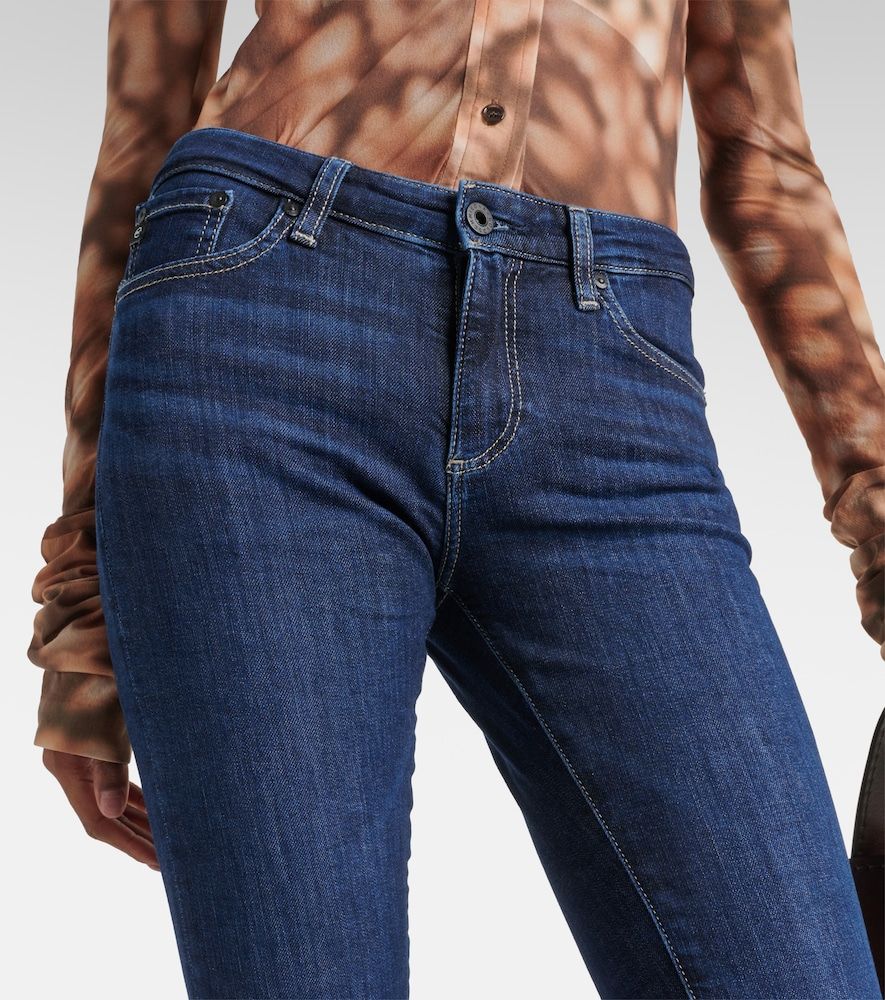 Skinny Mid-Rise Jeans Prima - AG Jeans - Modalova