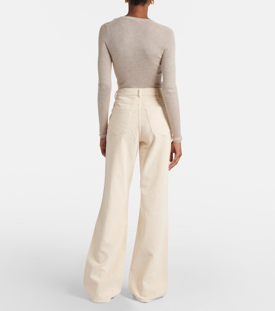 Padua mid-rise cotton corduroy flared jeans - AG Jeans - Modalova