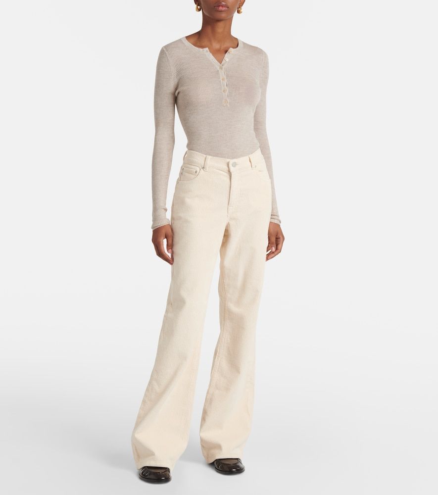 Padua mid-rise cotton corduroy flared jeans - AG Jeans - Modalova