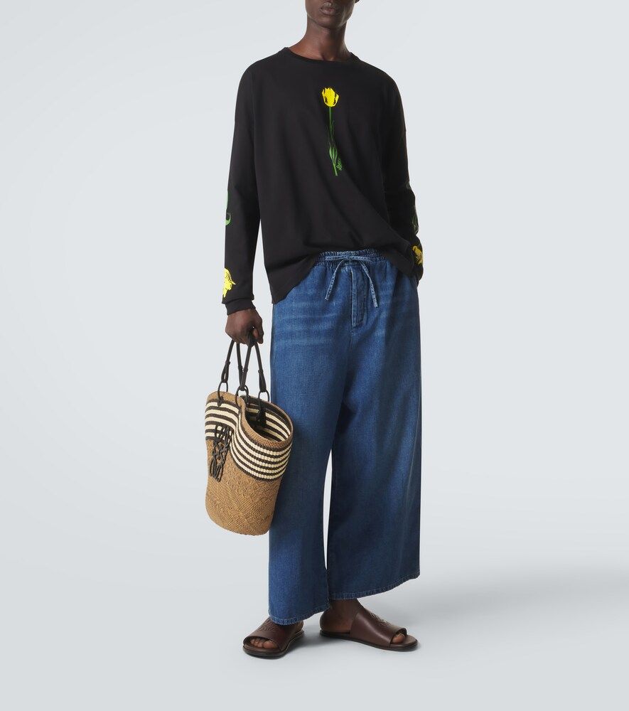 Jeans anchos Paula's Ibiza cropped - Loewe - Modalova