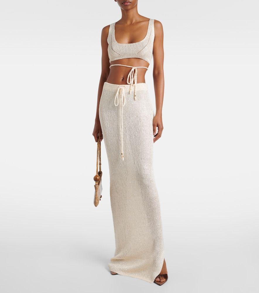Bananhot Alma knitted maxi skirt - Bananhot - Modalova