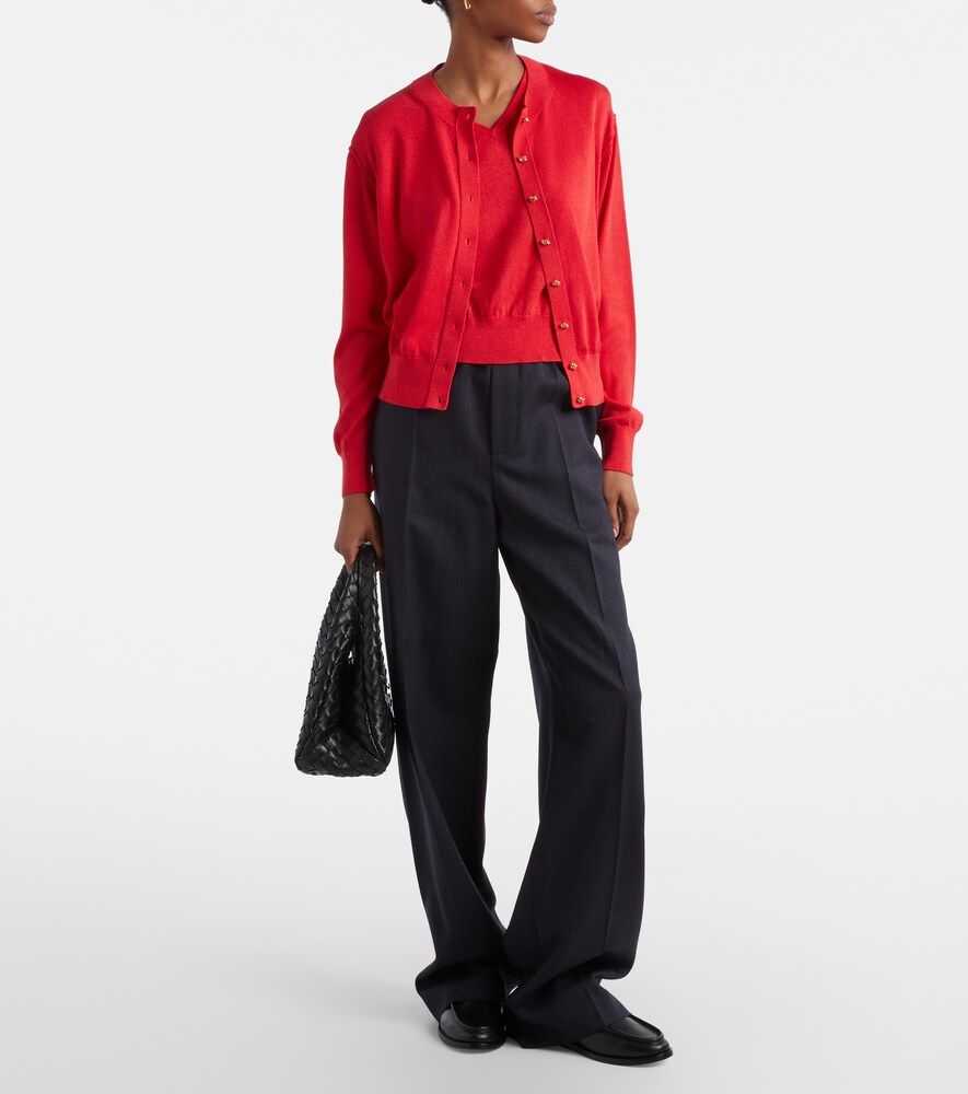 Knot sweater vest and cardigan set - Bottega Veneta - Modalova