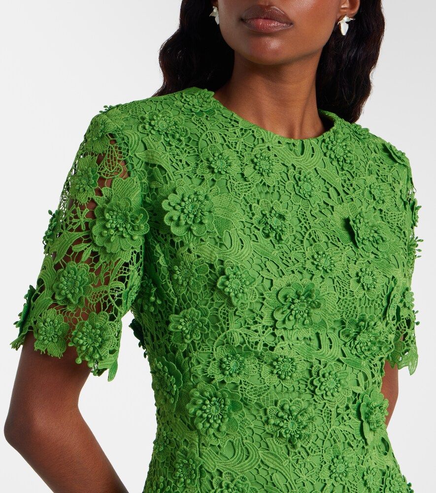 Leo Lin Caroline lace midi dress - Leo Lin - Modalova