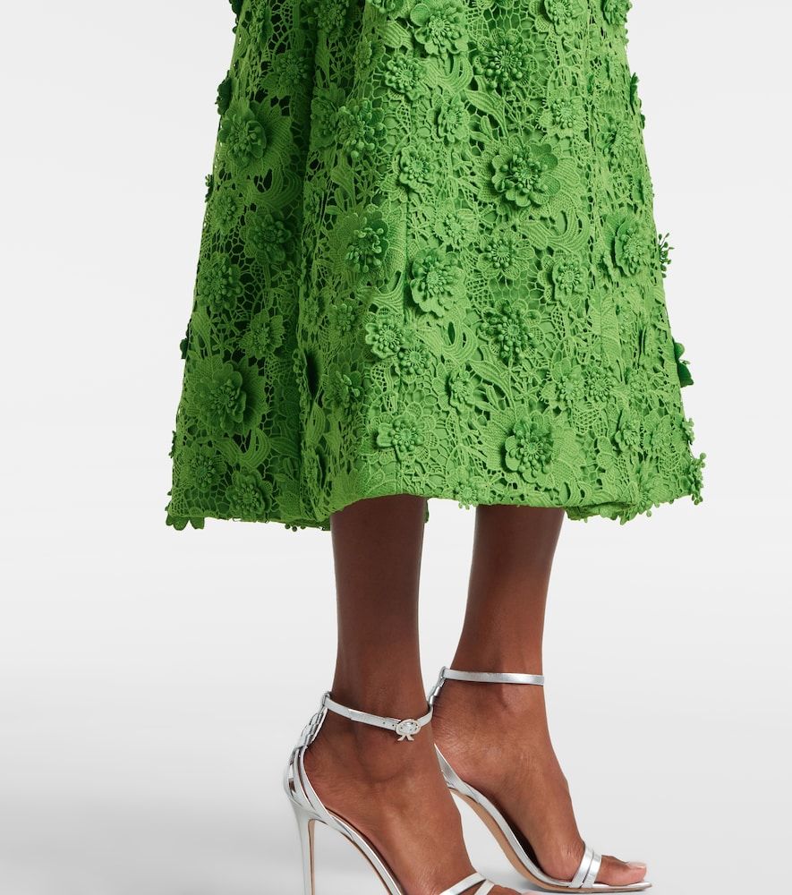 Leo Lin Caroline lace midi dress - Leo Lin - Modalova