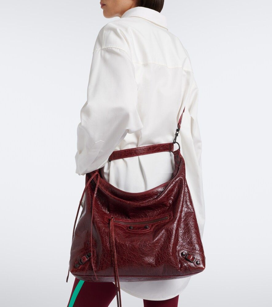 Le City Medium leather shoulder bag - Balenciaga - Modalova