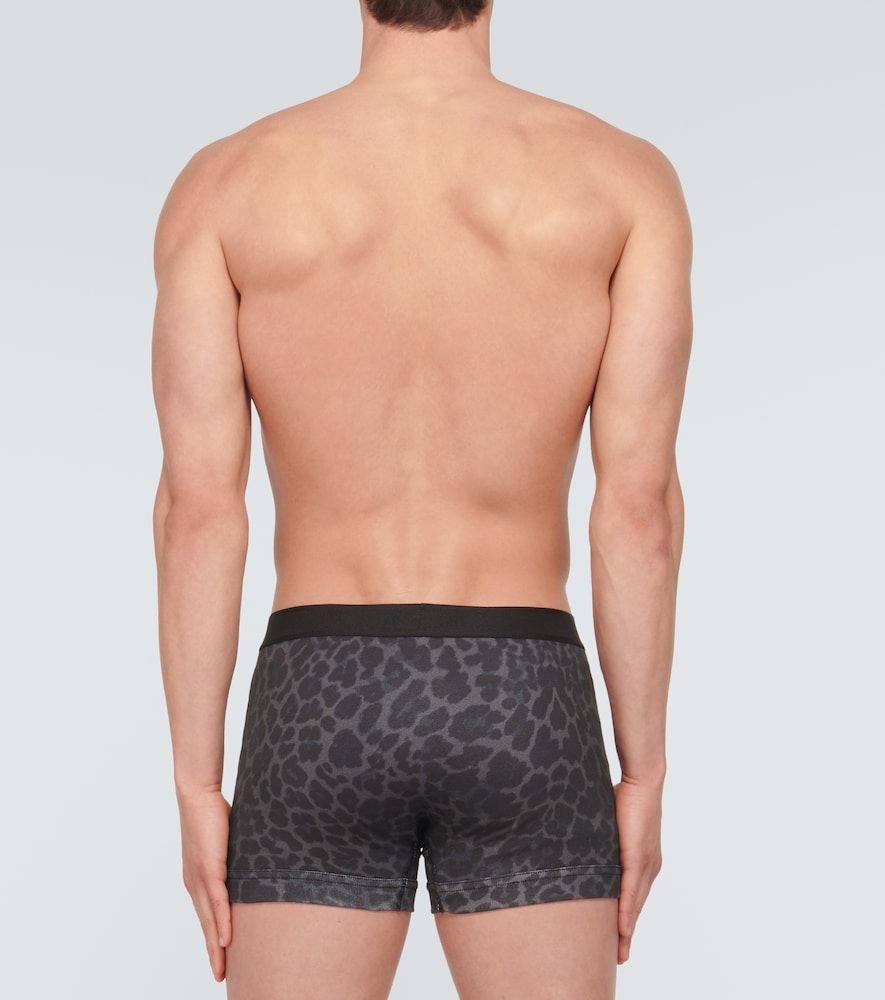 Bóxer briefs de mezcla de algodón estampados - Tom Ford - Modalova