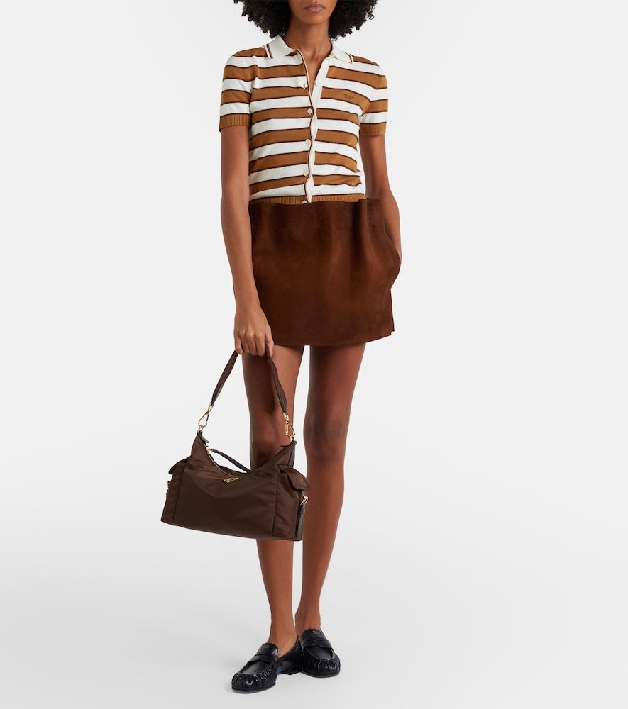 Bolso al hombro Explore Large de Re-Nylon - Prada - Modalova