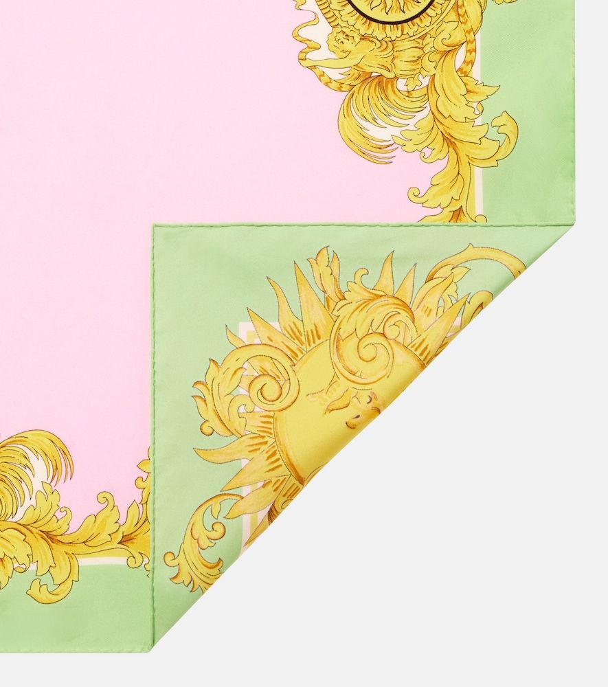 Versace Foulard in twill di seta - Versace - Modalova