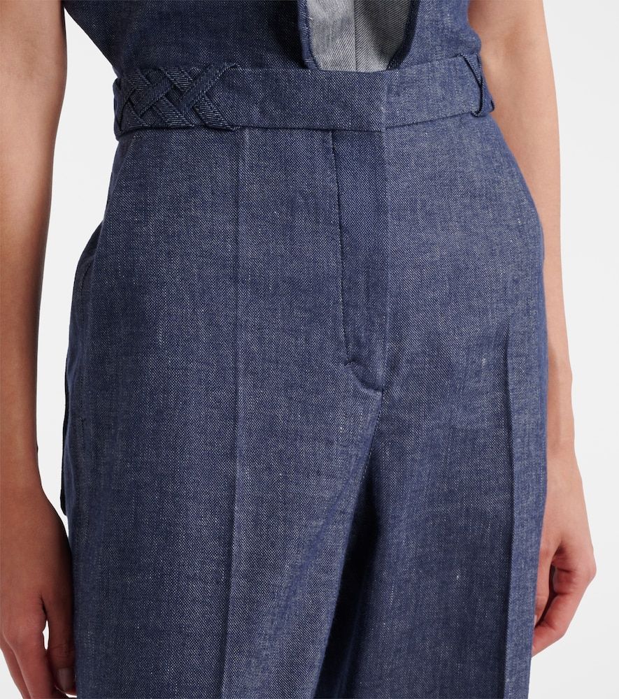 Fluid Denim flared pants - Dorothee Schumacher - Modalova