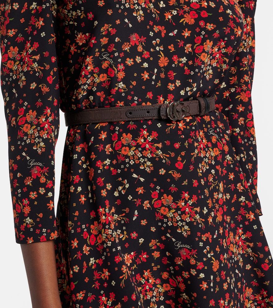 Wendbarer Gürtel GG Marmont aus Canvas - Gucci - Modalova