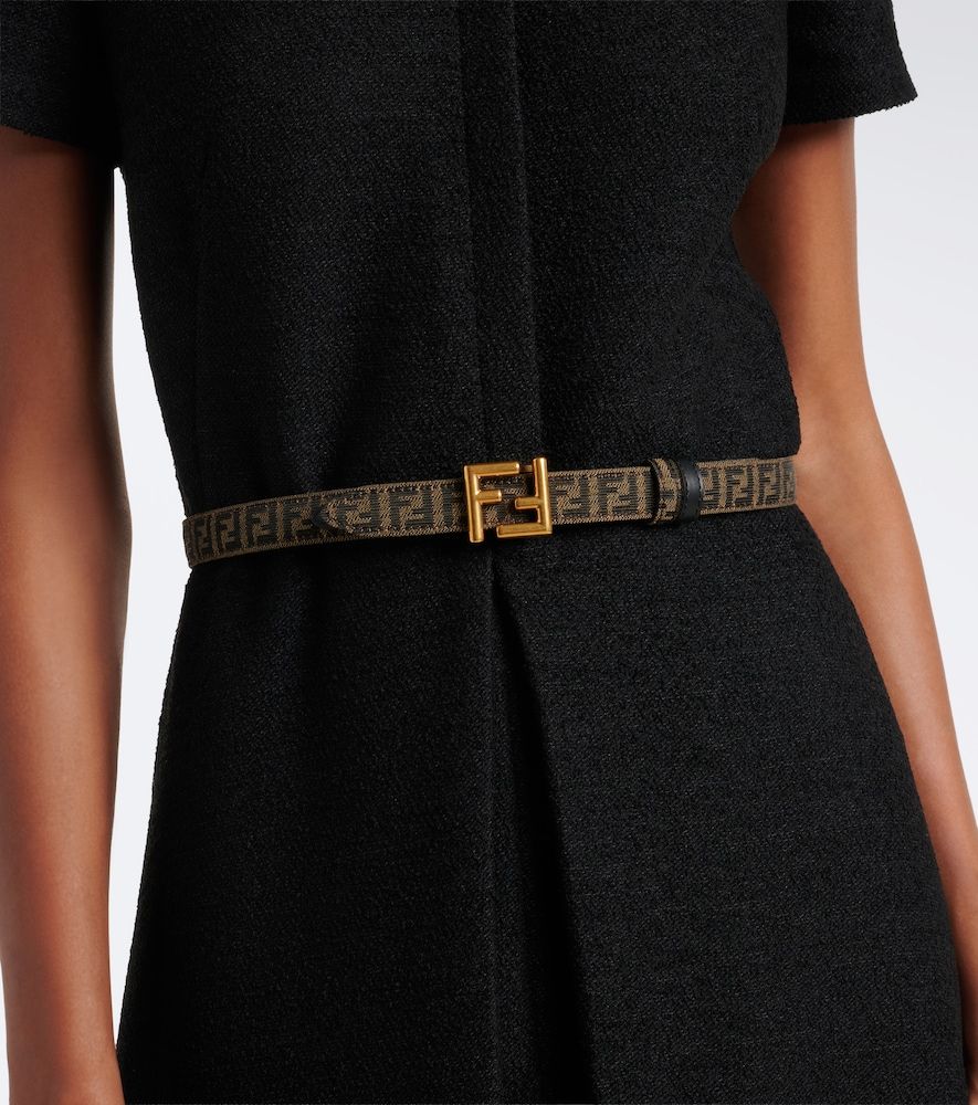 Fendi Cintura FF Zucca reversibile - Fendi - Modalova