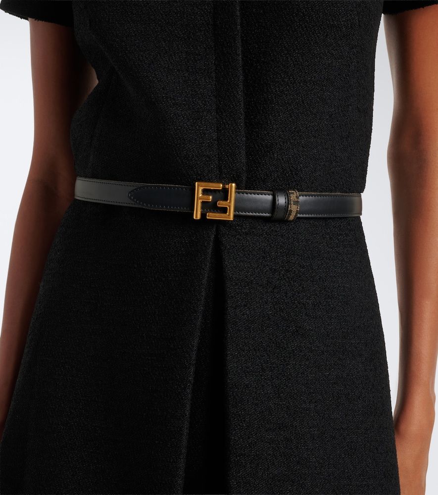 Fendi Cintura FF Zucca reversibile - Fendi - Modalova