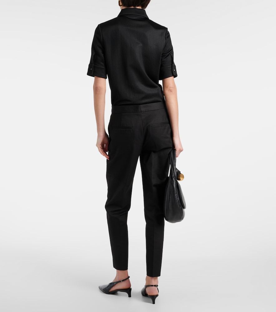 Pantalones de gabardina de algodón - Jil Sander - Modalova