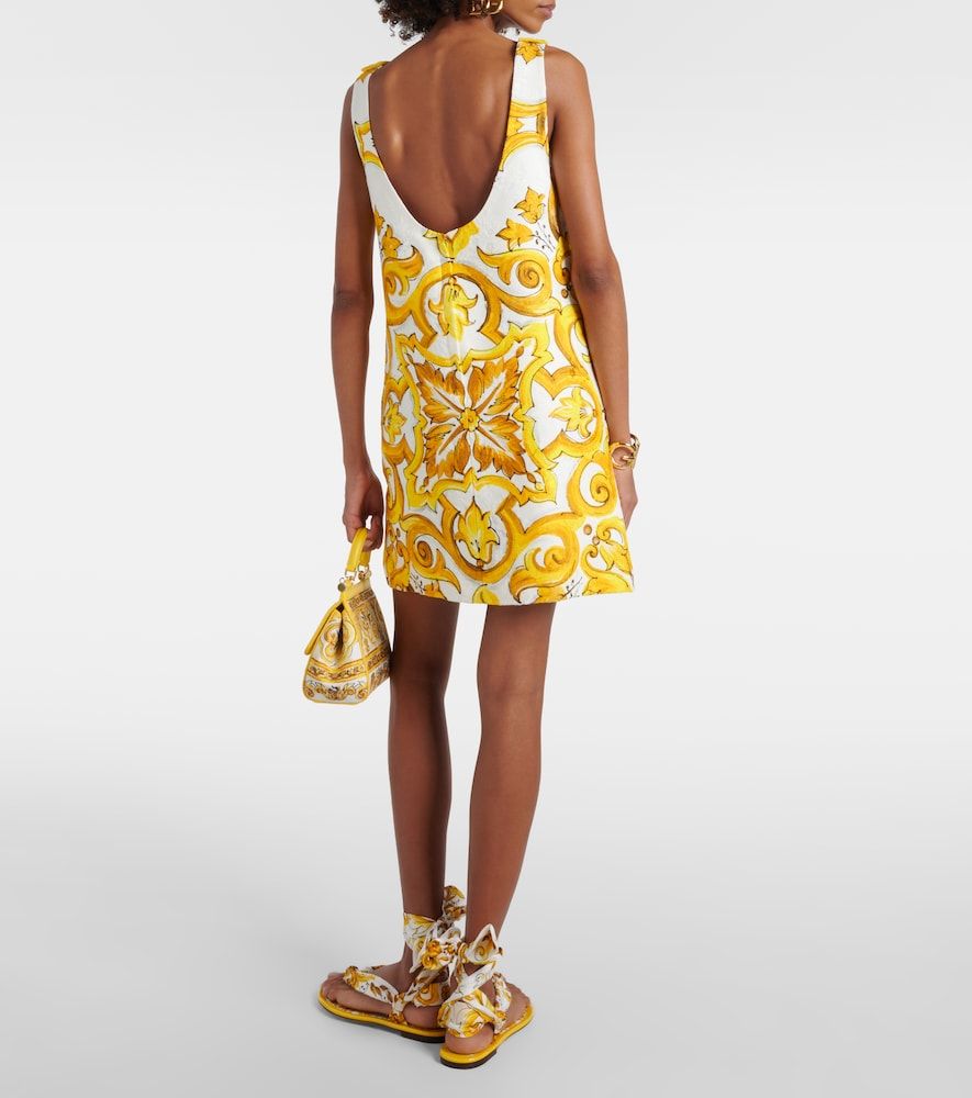 Vestido corto Majolica - Dolce&Gabbana - Modalova