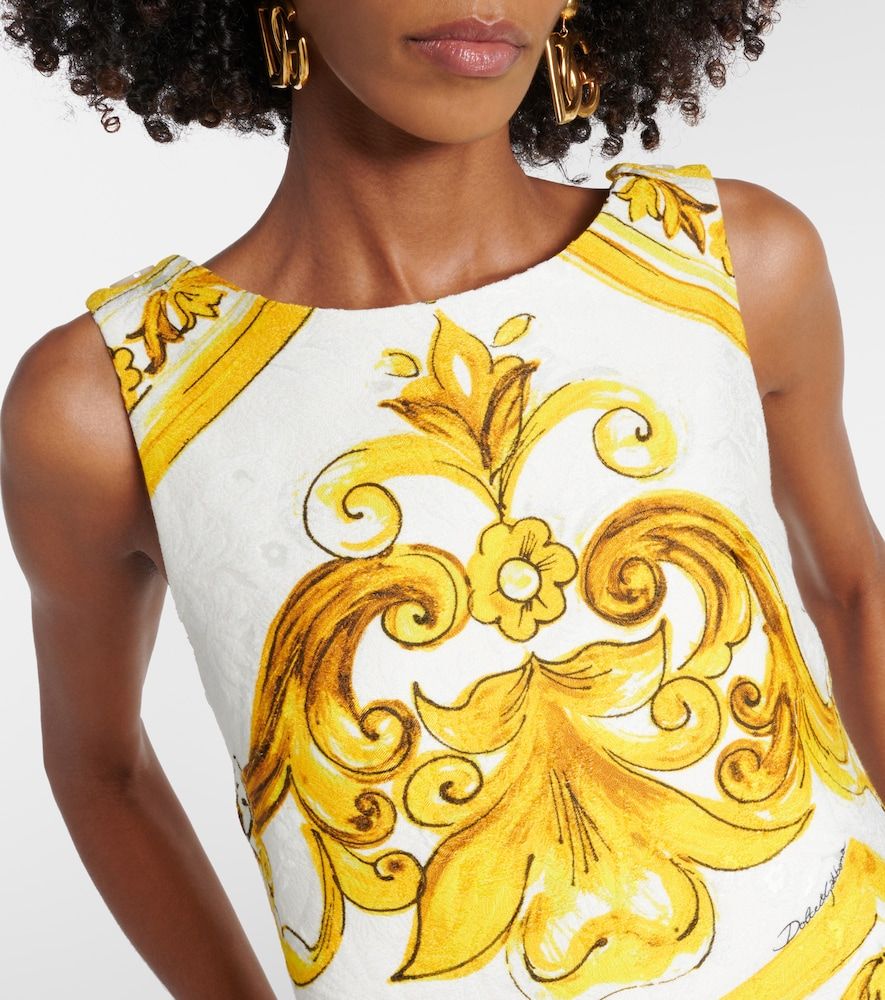 Vestido corto Majolica - Dolce&Gabbana - Modalova