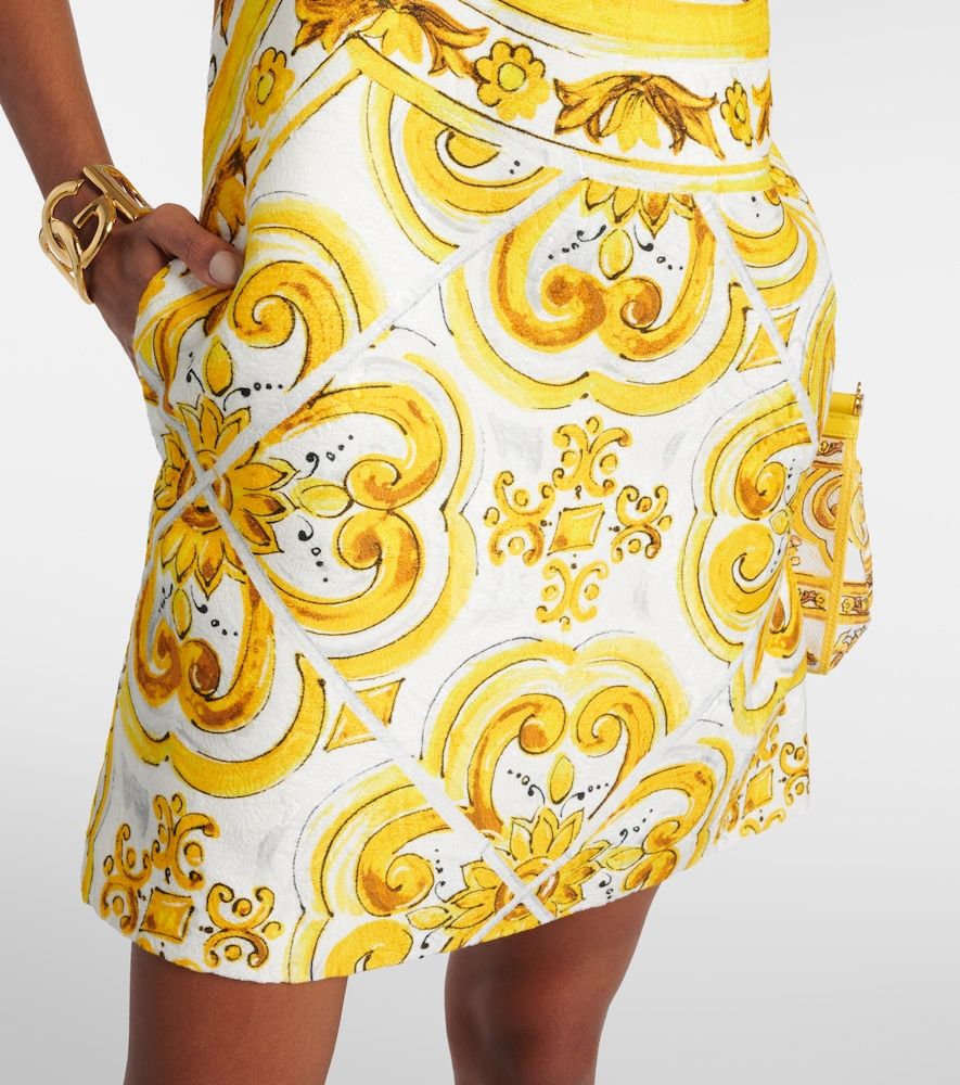 Vestido corto Majolica - Dolce&Gabbana - Modalova