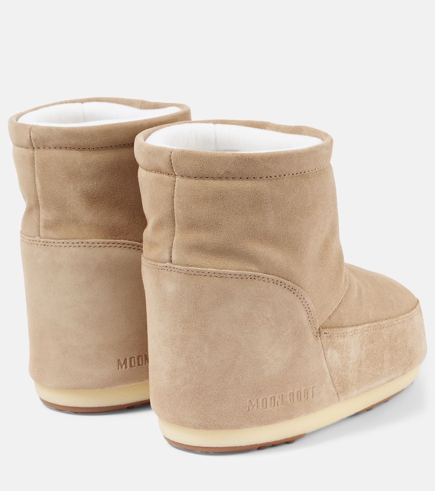Schneestiefel Icon Low aus Veloursleder - Moon Boot - Modalova