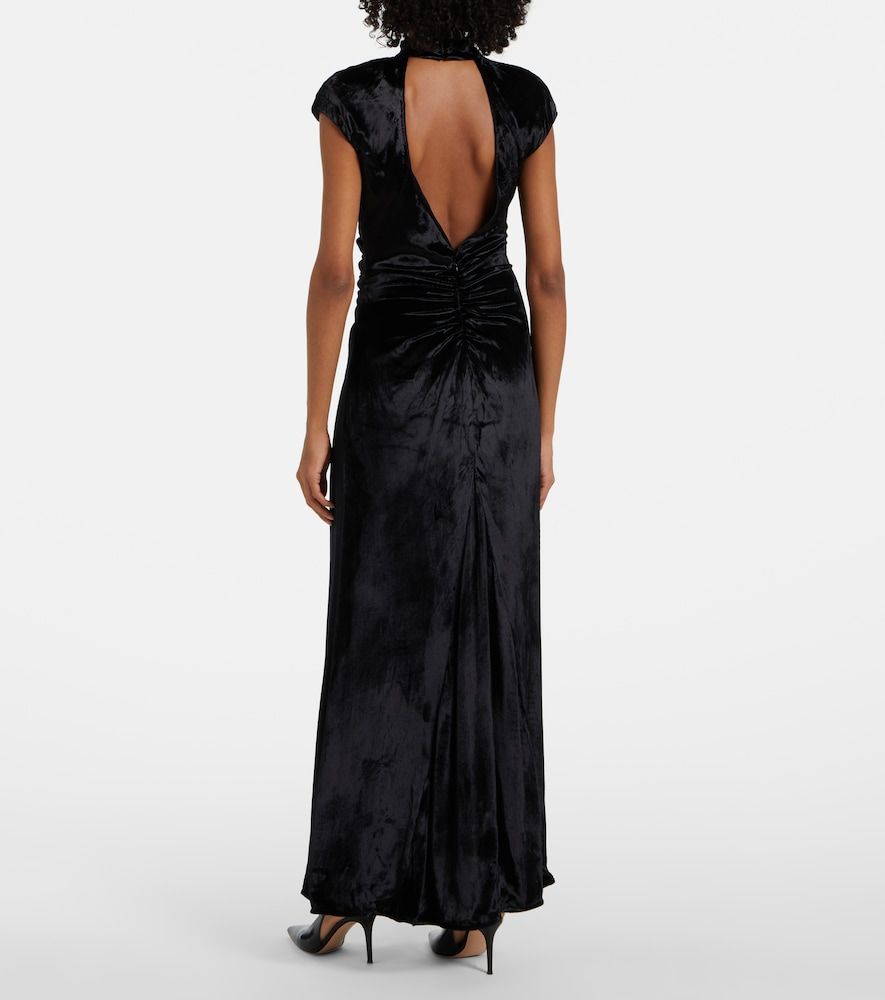 Staud Robe Tina aus Samt - Staud - Modalova