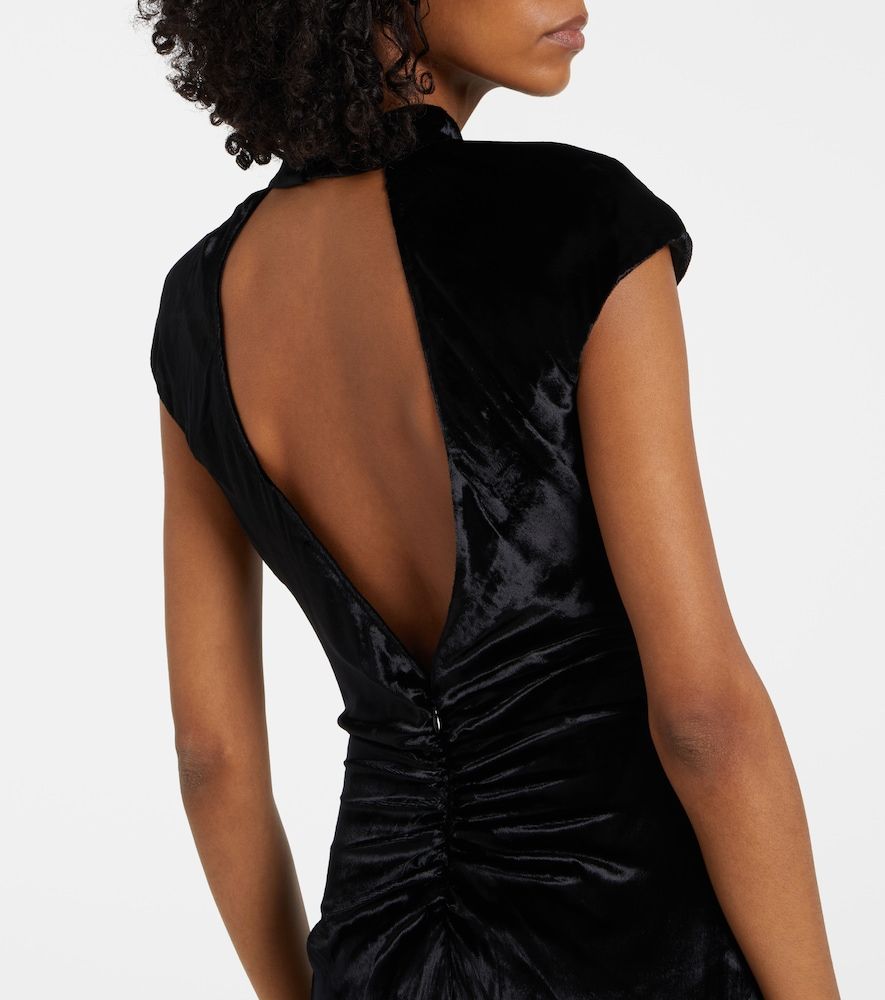 Staud Robe Tina aus Samt - Staud - Modalova