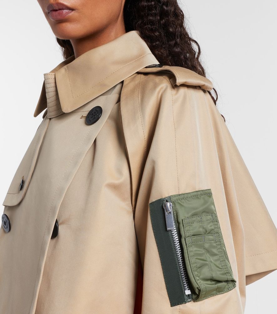 Sacai Jacke aus Gabardine und Twill - Sacai - Modalova