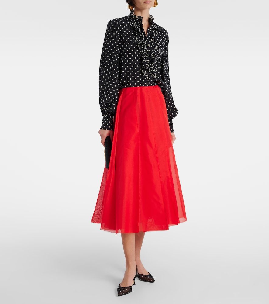 Slingback-Pumps Carolyne 50 aus Mesh - Manolo Blahnik - Modalova