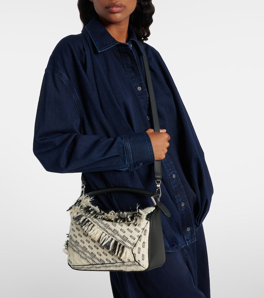 X Albers bolso Puzzle Small de piel - Loewe - Modalova