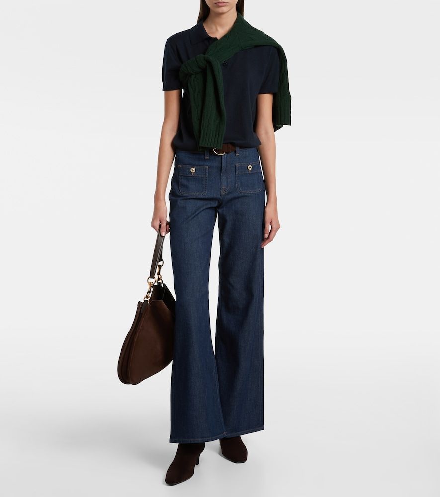 Mid-Rise Wide-Leg Jeans Lotta Tailorless - 7 For All Mankind - Modalova