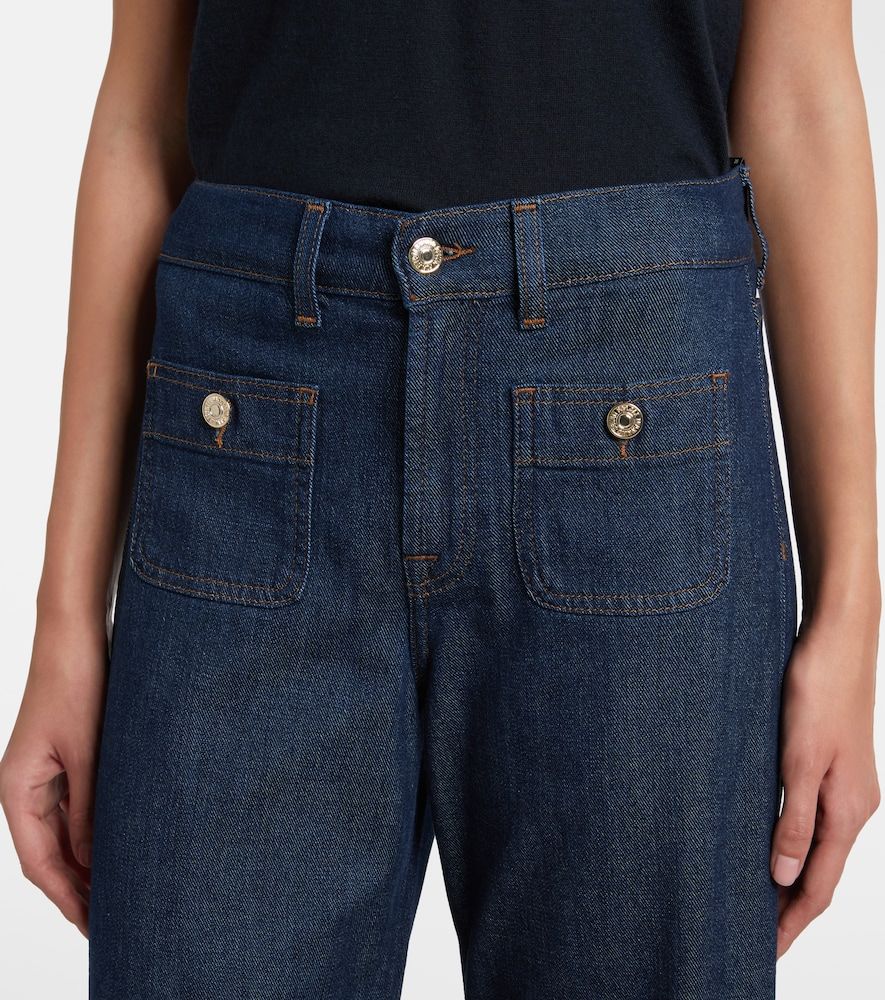 Mid-Rise Wide-Leg Jeans Lotta Tailorless - 7 For All Mankind - Modalova