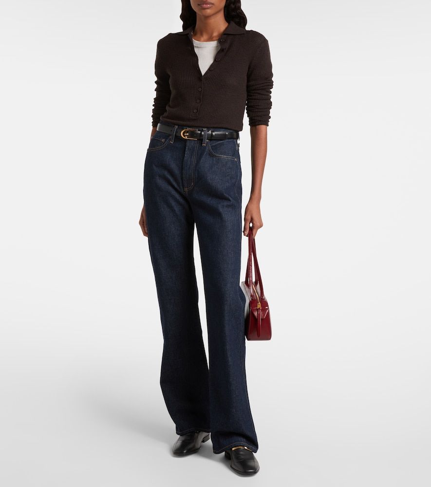 Agolde Leena mid-rise flared jeans - Agolde - Modalova
