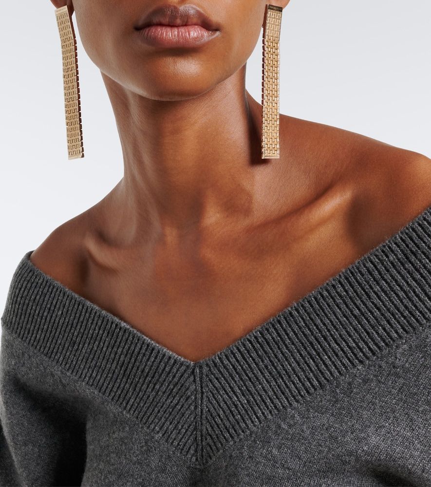 Tom Ford Pendientes Aion de latón - Tom Ford - Modalova