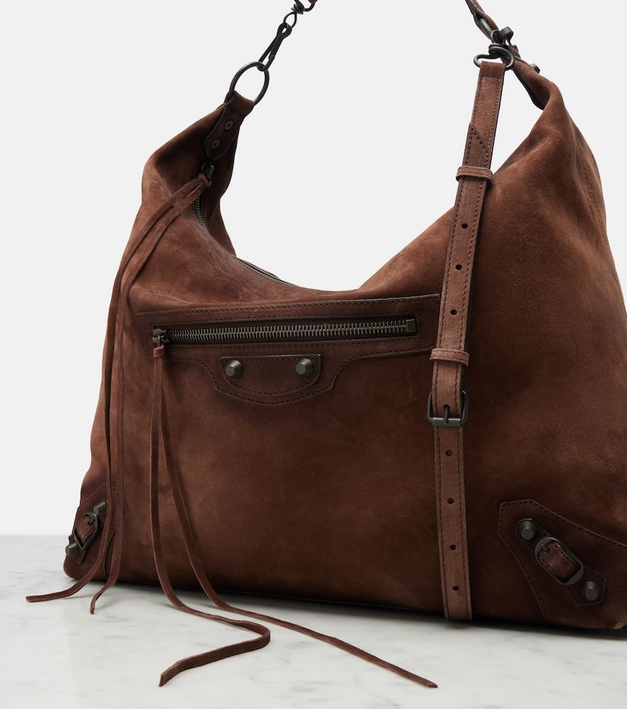 Shopper Le City Medium in suede - Balenciaga - Modalova