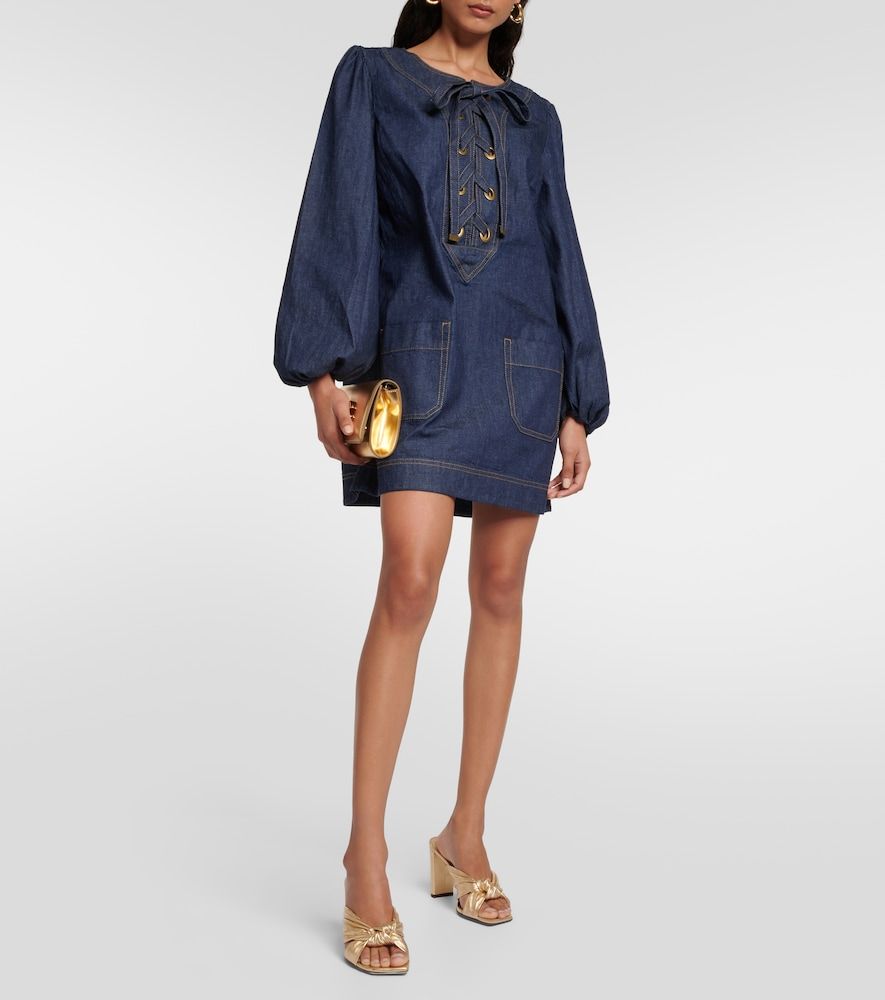 Pantoletten Avenue 85 aus Metallic-Leder - Jimmy Choo - Modalova