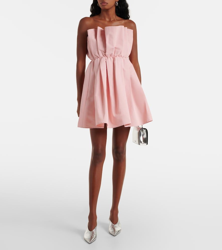 Vestido corto Cordelia en mezcla de algodón - Staud - Modalova