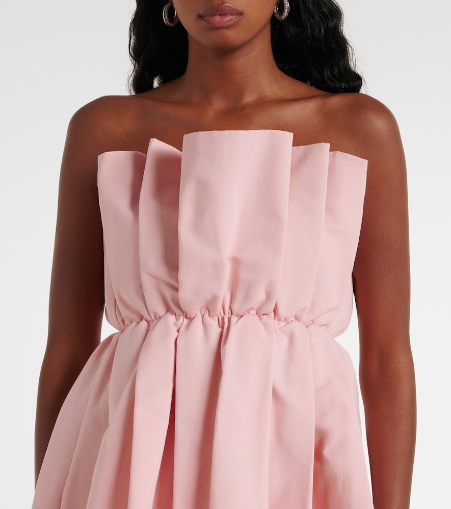 Vestido corto Cordelia en mezcla de algodón - Staud - Modalova
