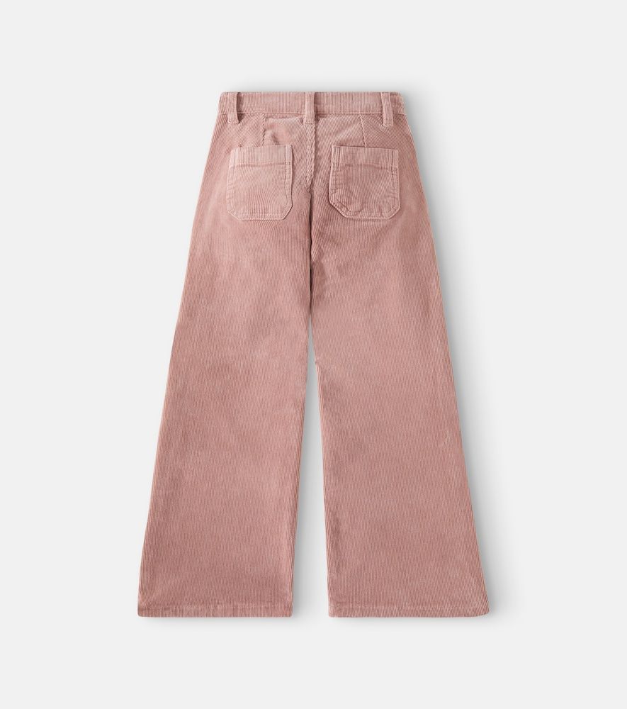 Pantalones anchos Enola de pana de algodón - La Coqueta - Modalova