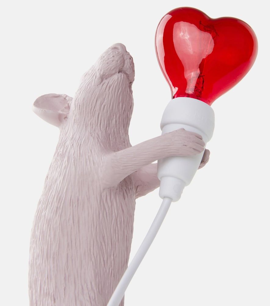 Tischleuchte Mouse Step Love by Marcantonio Raimondi Malerba (EU-/USB-Stecker) - Seletti - Modalova