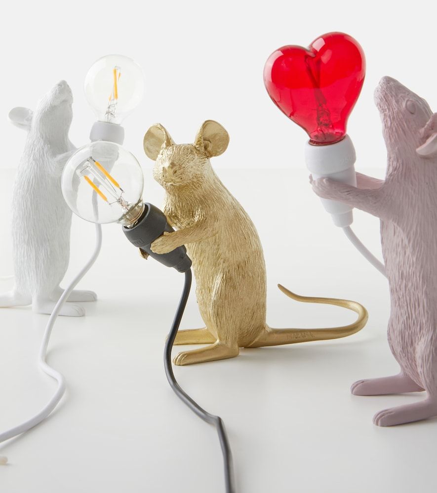 Tischleuchte Mouse Step Love by Marcantonio Raimondi Malerba (EU-/USB-Stecker) - Seletti - Modalova