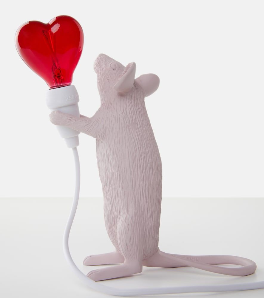 Tischleuchte Mouse Step Love by Marcantonio Raimondi Malerba (EU-/USB-Stecker) - Seletti - Modalova