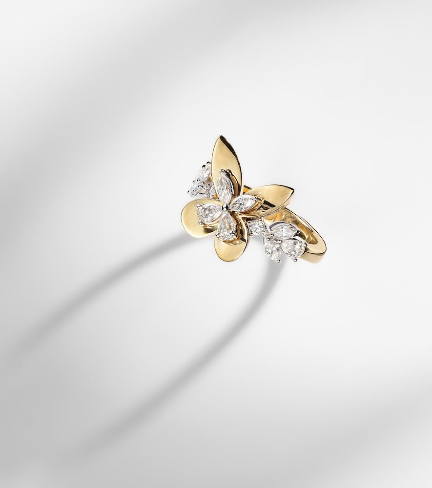 Anillo Golden Strada de oro de 18 ct con diamantes - Yeprem - Modalova