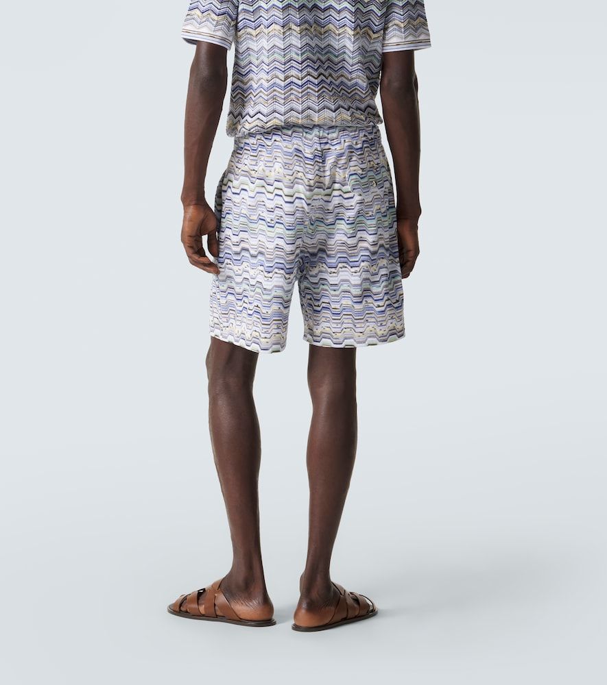 Missoni Shorts in cotone a zig-zag - Missoni - Modalova